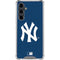 MLB New York Yankees - Solid Distressed Galaxy S23 FE Clear Case